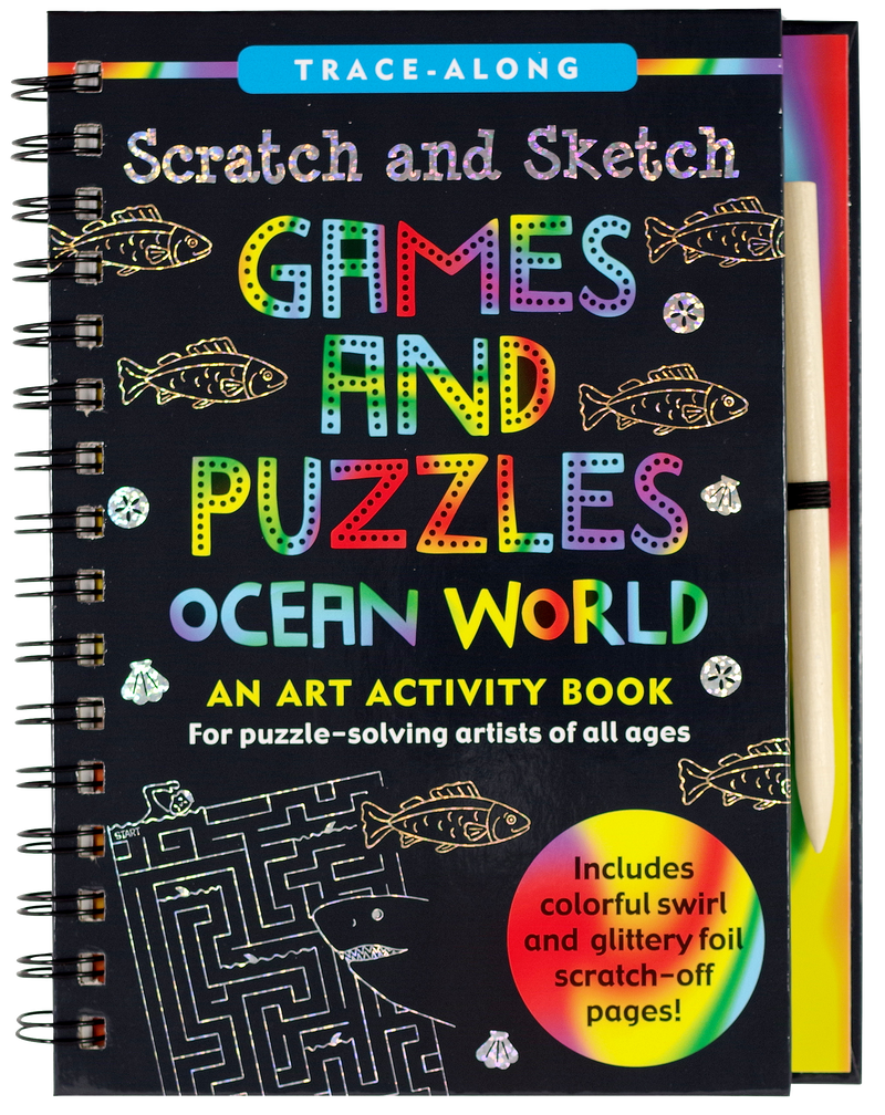 Scratch & Sketch Games & Puzzles: Ocean World