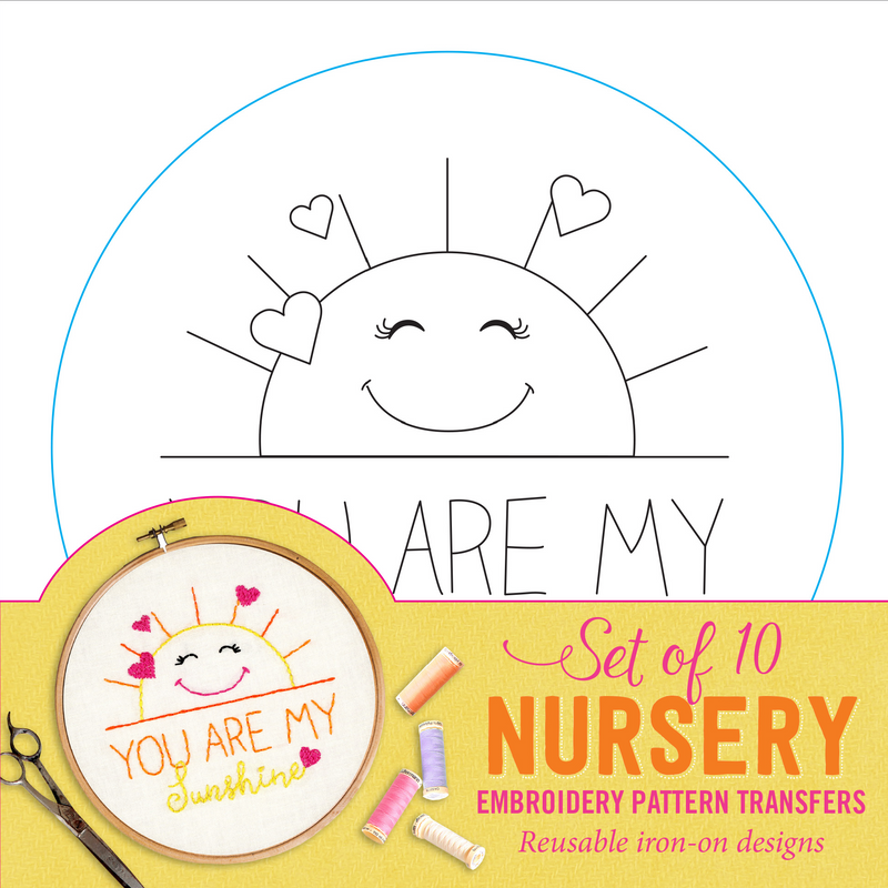 Nursery Embroidery Pattern Transfers