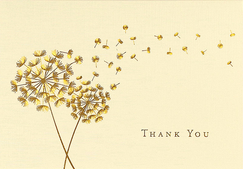 Dandelion Wishes Thank You Notes