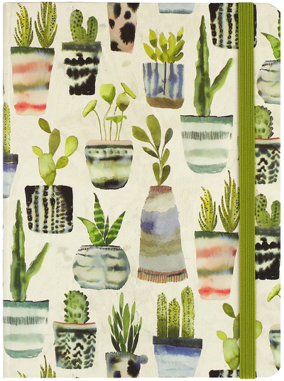 Watercolor Succulents Journal