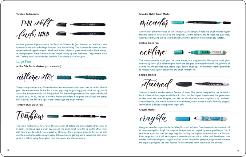 Brush Lettering from A to Z