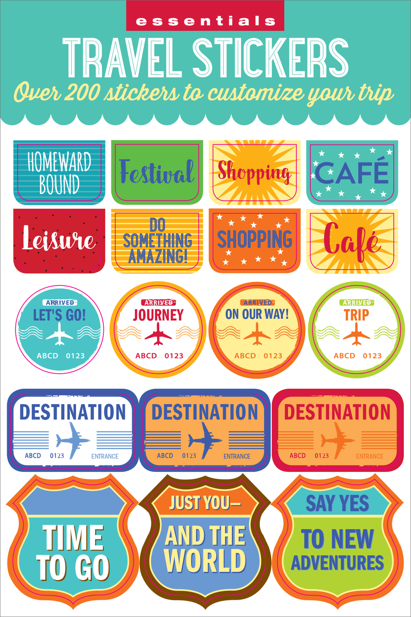 Essentials Travel Planner Stickers – Peter Pauper Press essentials-travel-planner-stickers-peter-pauper-press