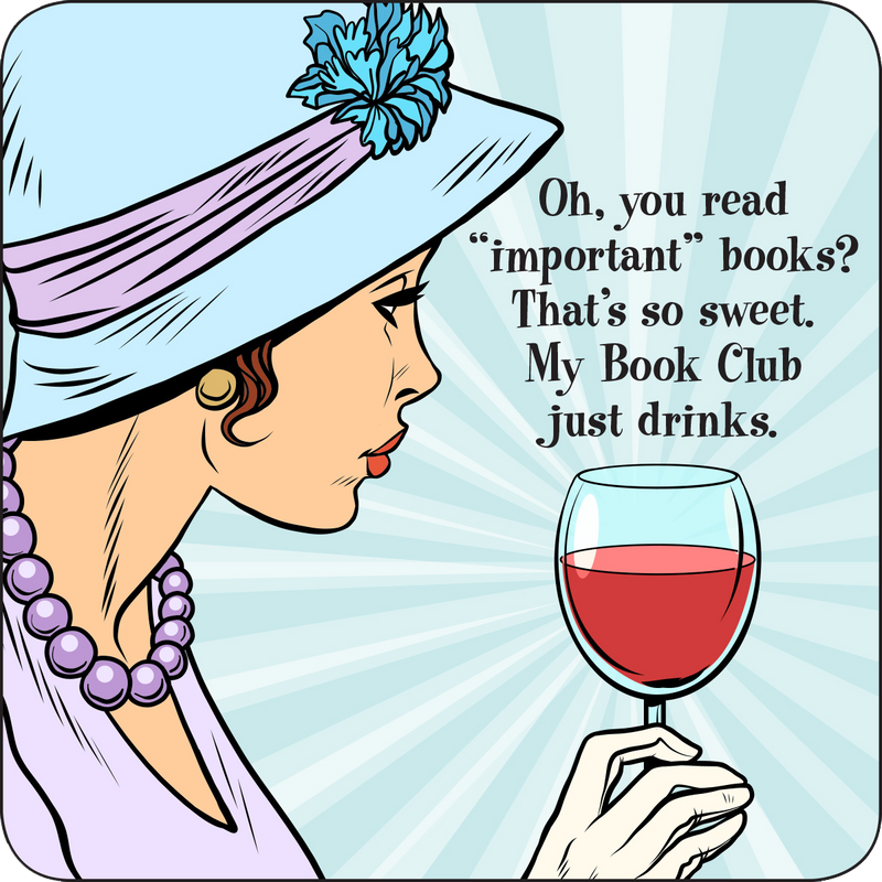 Book Club Coasters