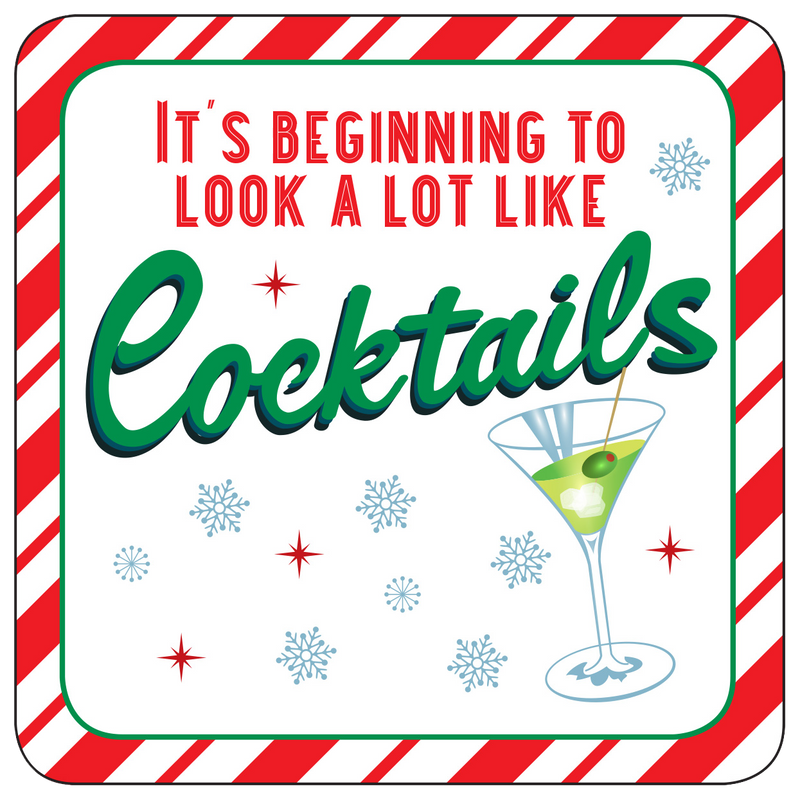 Holiday Coasters