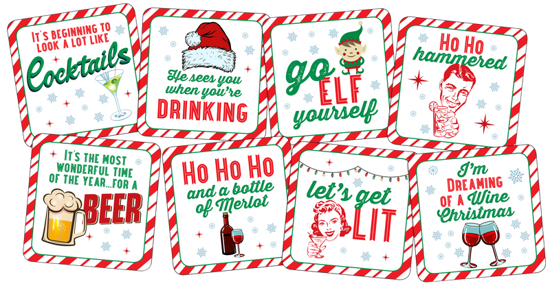 Holiday Coasters