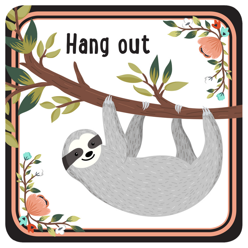 Sloth Coasters