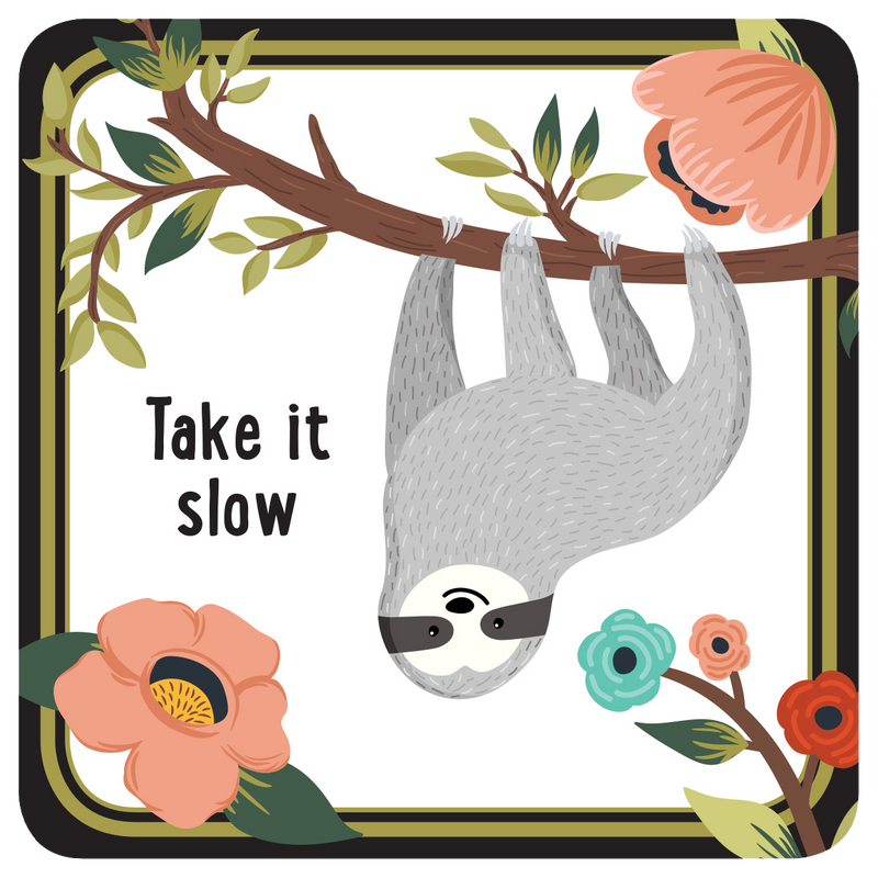 Sloth Coasters