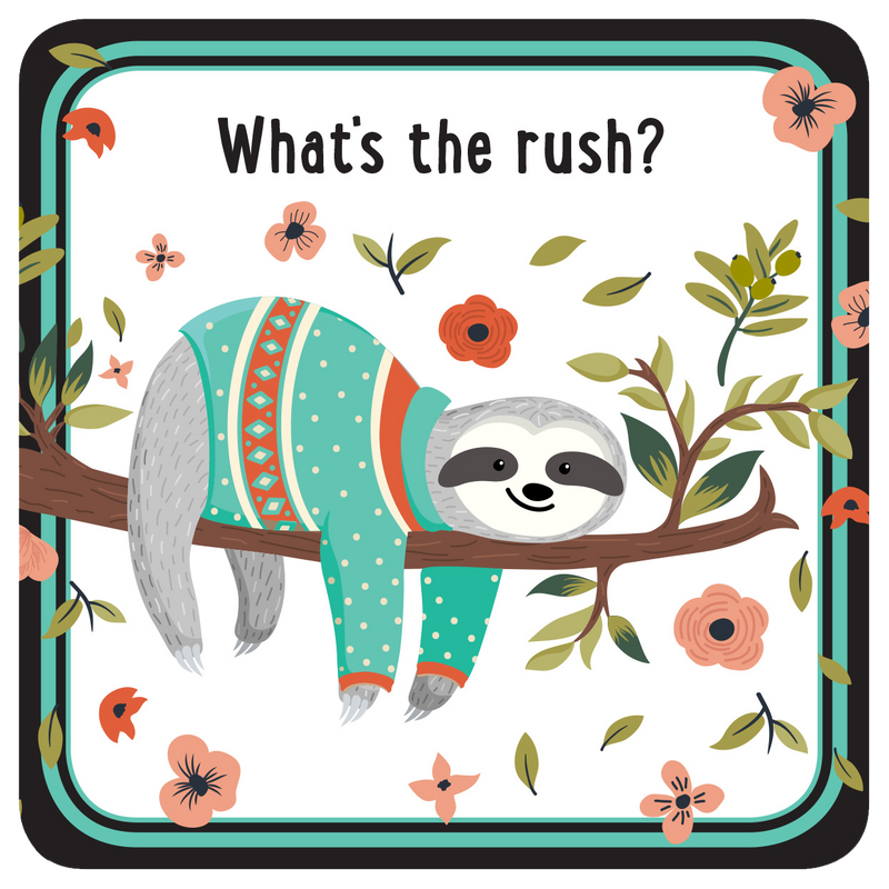 Sloth Coasters