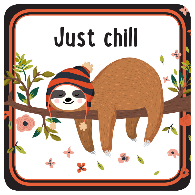 Sloth Coasters