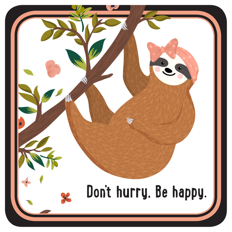 Sloth Coasters