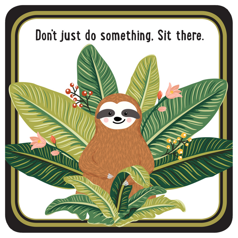 Sloth Coasters