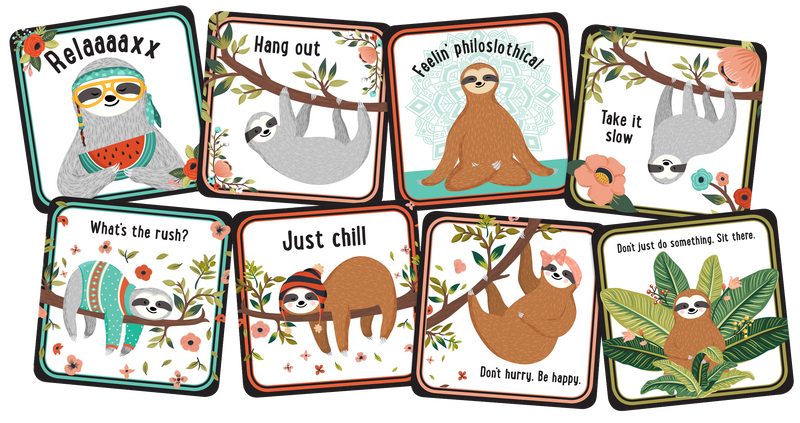 Sloth Coasters