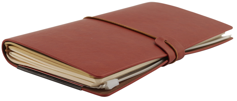 Burgundy Voyager Notebook