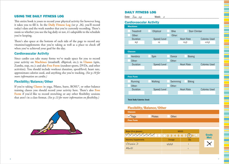 Workout Journal: A Daily Fitness Log (Revised, 2nd Edition)