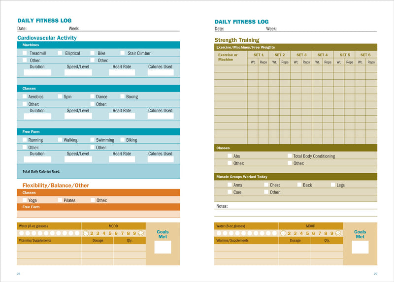 Workout Journal: A Daily Fitness Log (Revised, 2nd Edition)
