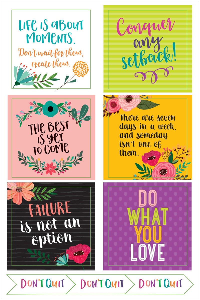 Essentials Wake Up, Kick Ass, Repeat. Planner Stickers