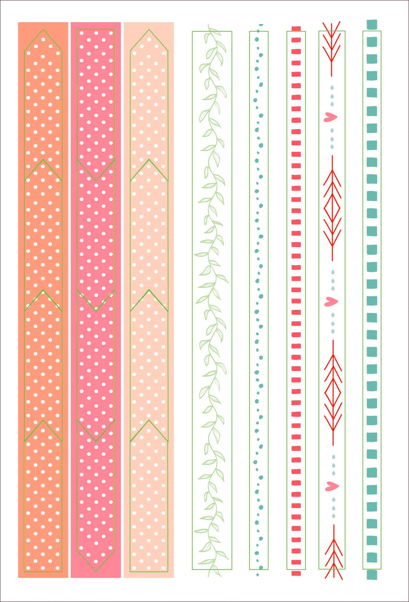 Essentials Dotted Journal Planner Stickers