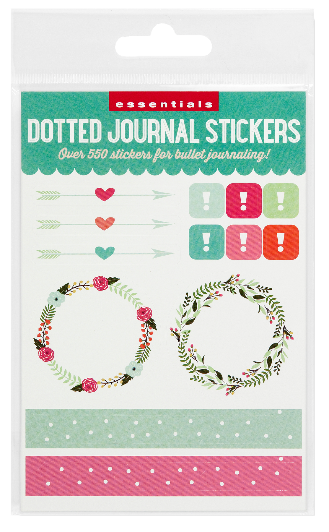 Essentials Planner Stickers for Dotted Journals (Set of 550+ stickers.  Great for bullet journaling, weekly planners, and notebooks): Peter Pauper  Press: 9781441328731: : Office Products