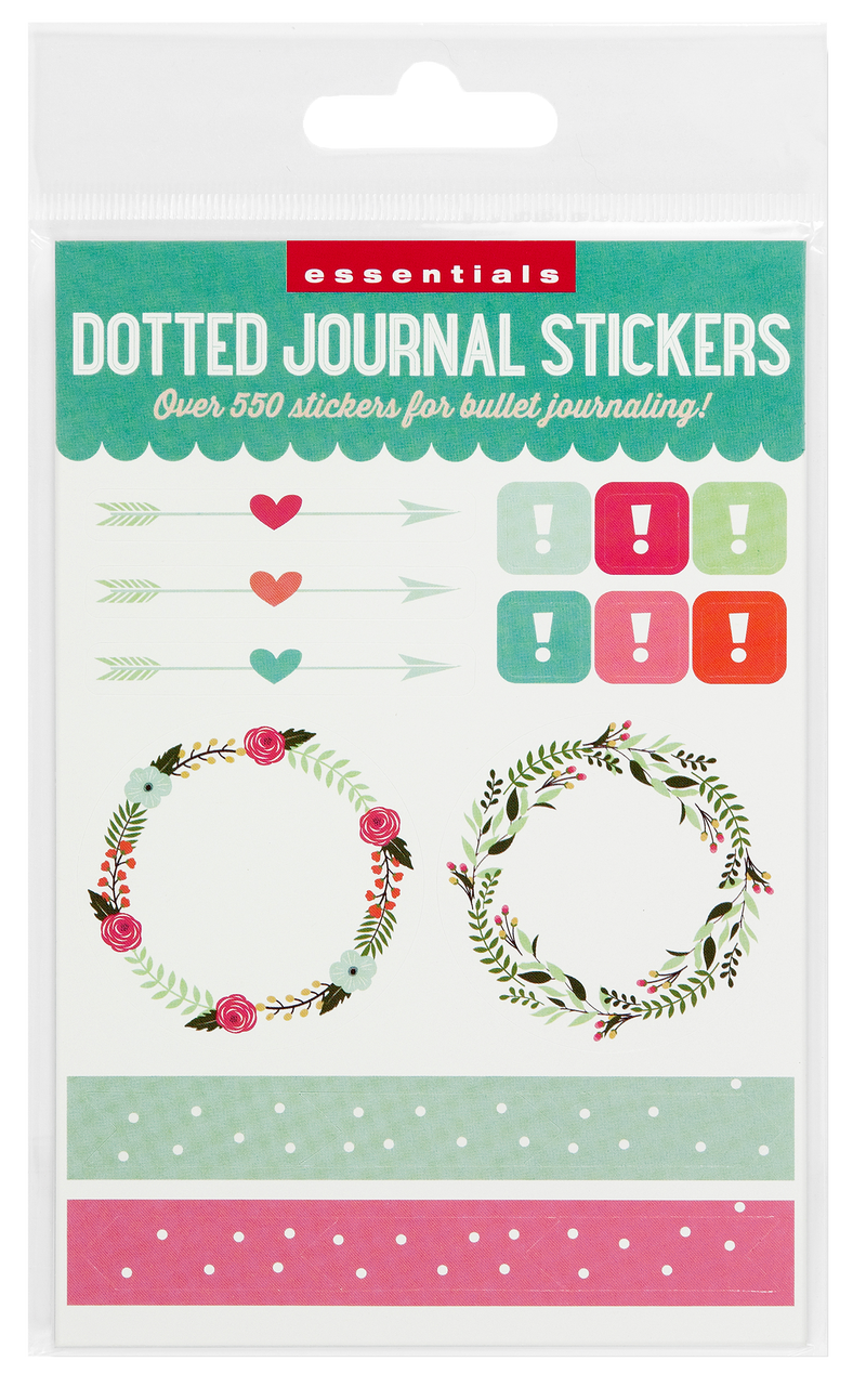 Essentials Dotted Journal Planner Stickers