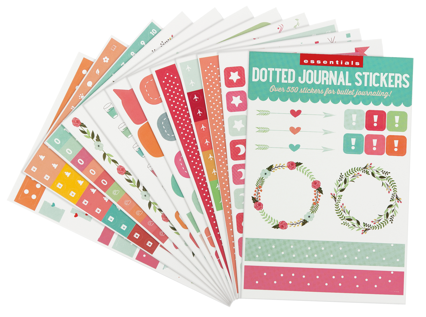 Essentials Dotted Journal Planner Stickers – Peter Pauper Press