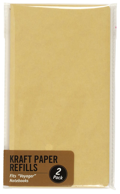 Voyager Notebook Kraft Paper Refills
