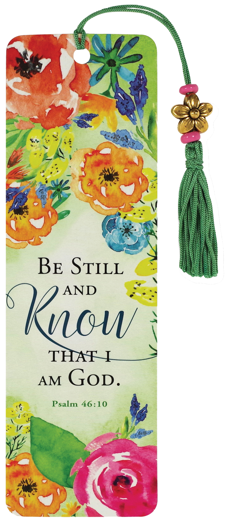 Be Still, and Know That I Am God Beaded Bookmark