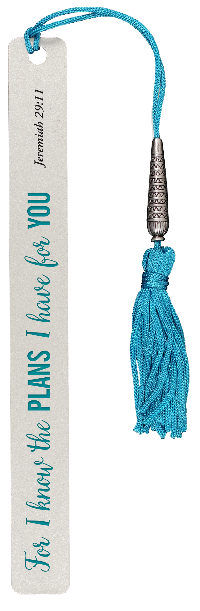 For I Know the Plans I Have For You Metal Bookmark
