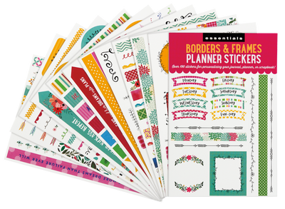 Essentials Borders & Frames Planner Stickers