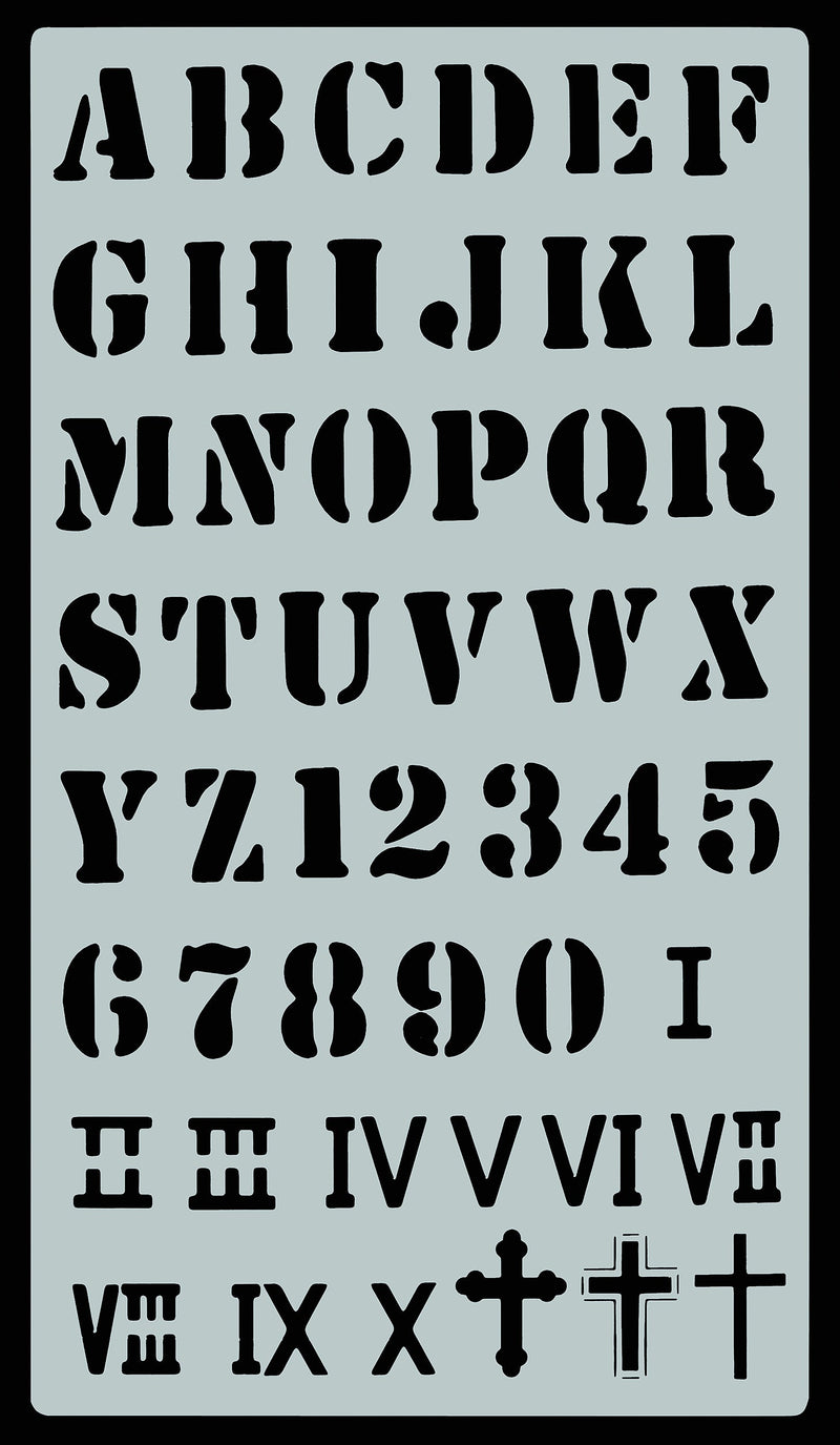 Essentials Faith Stencil Set