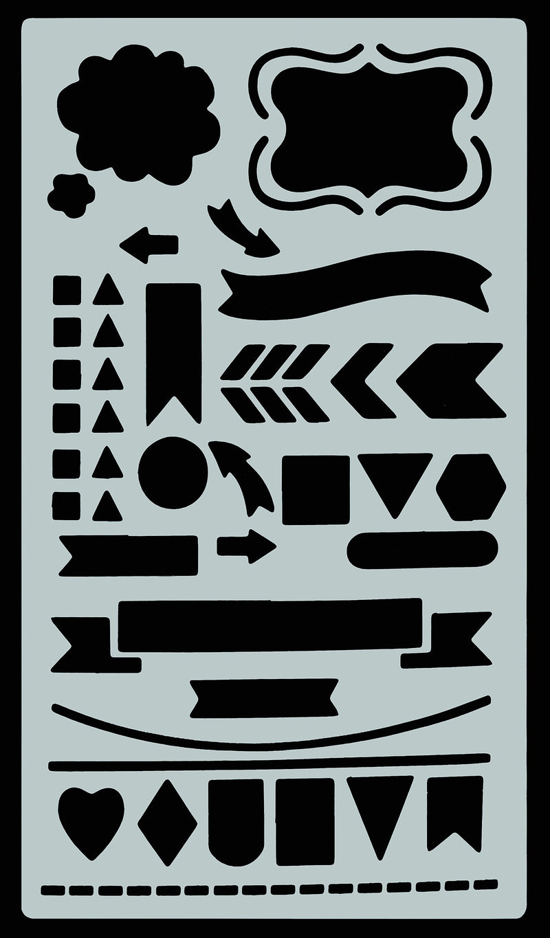 Essentials Faith Stencil Set