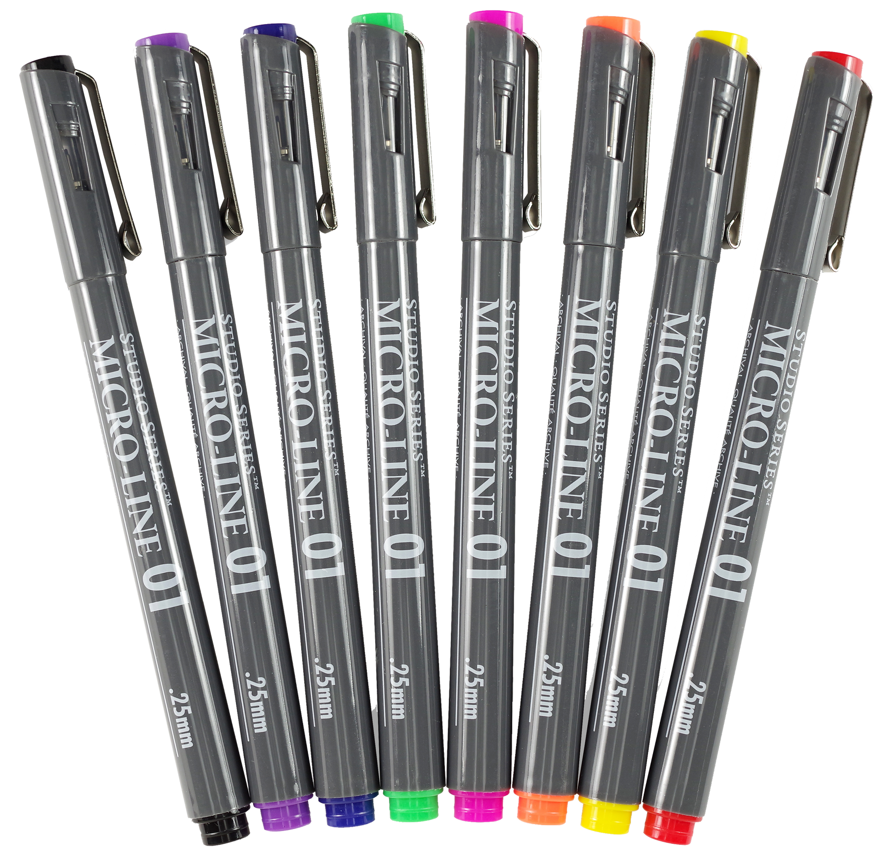 Bible Micro-Line Color Pens (Set of 8 Pens)