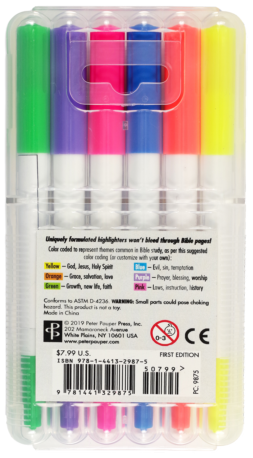 Bible Highlighters (Set of 10 Gel Highlighters) – Peter Pauper Press