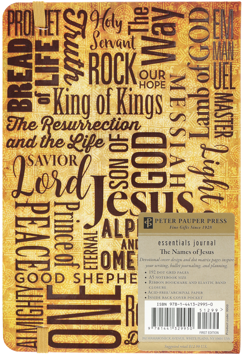The Names of Jesus Dot Matrix Notebook