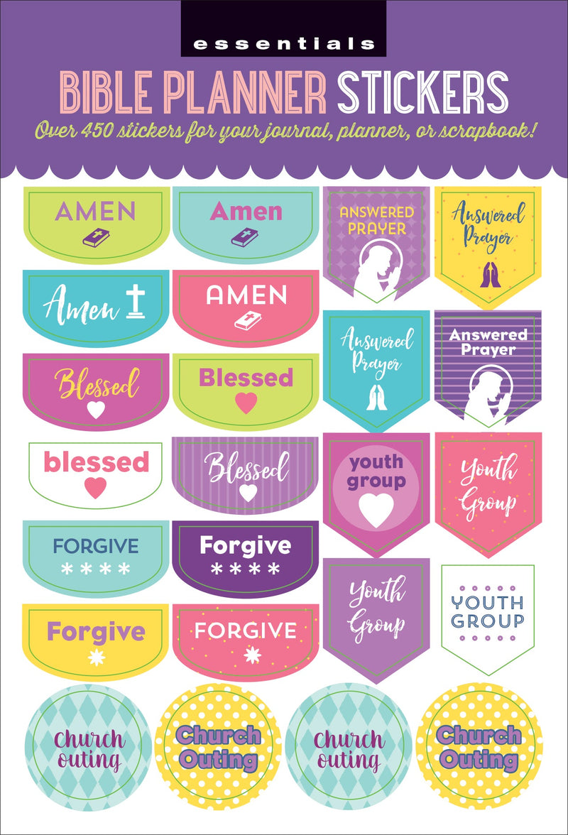 Essentials Bible Planner Stickers