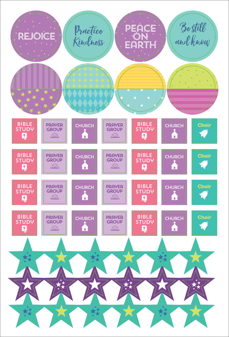 Essentials Bible Planner Stickers