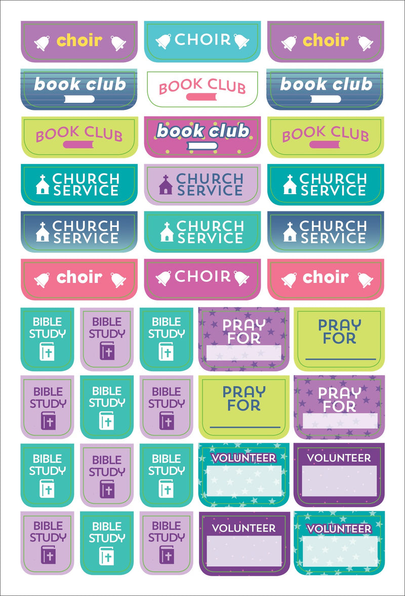 Essentials Bible Planner Stickers
