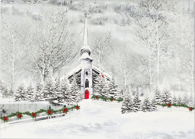 Snowy Steeple