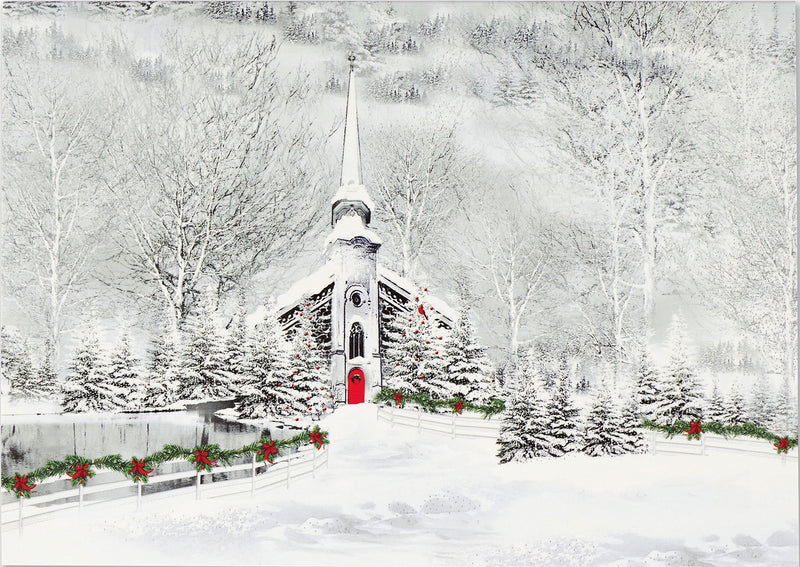 Snowy Steeple