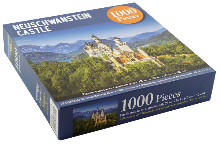 Neuschwanstein Castle 1000 Piece Jigsaw Puzzle – Peter