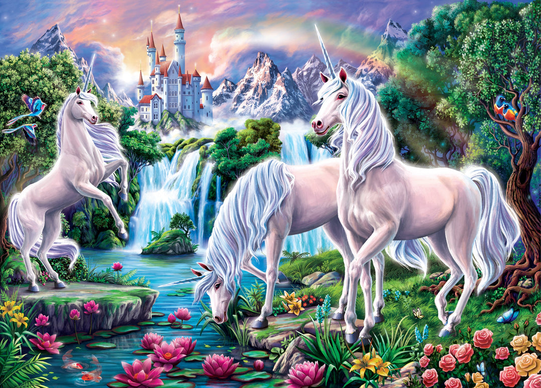 Unicorn Paradise 1000 Piece Jigsaw Puzzle – Peter Pauper Press