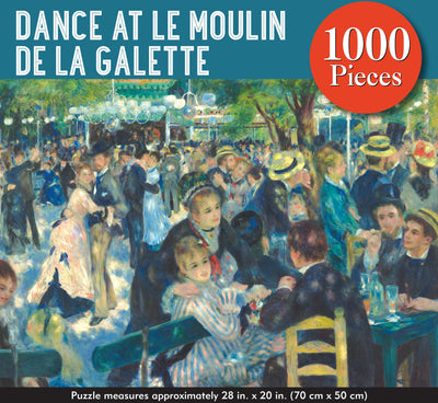 Dance at Le Moulin De La Galette Jigsaw Puzzle