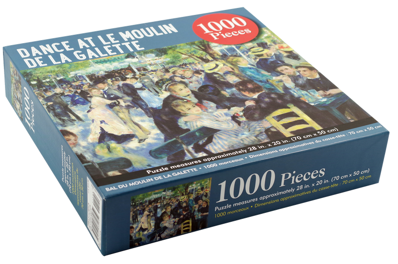 Dance at Le Moulin De La Galette Jigsaw Puzzle