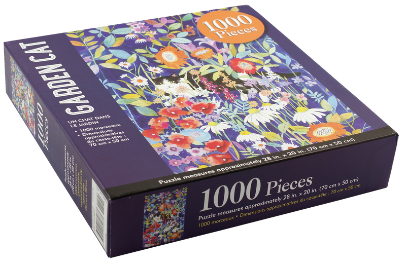 Garden Cat Jigsaw Puzzle