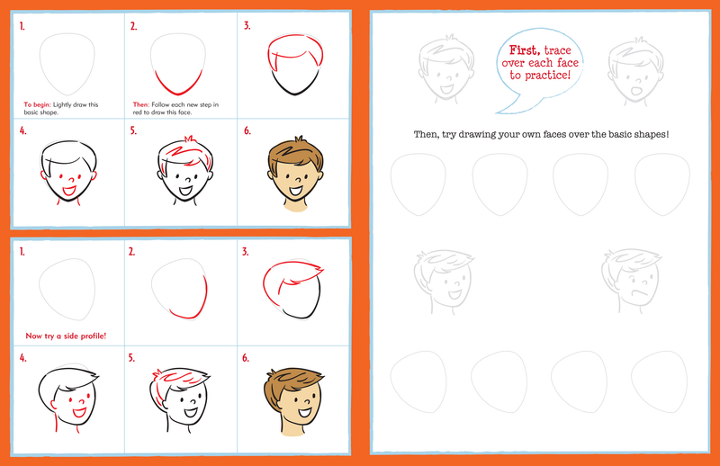 Learn to Draw . . . Faces! – Peter Pauper Press