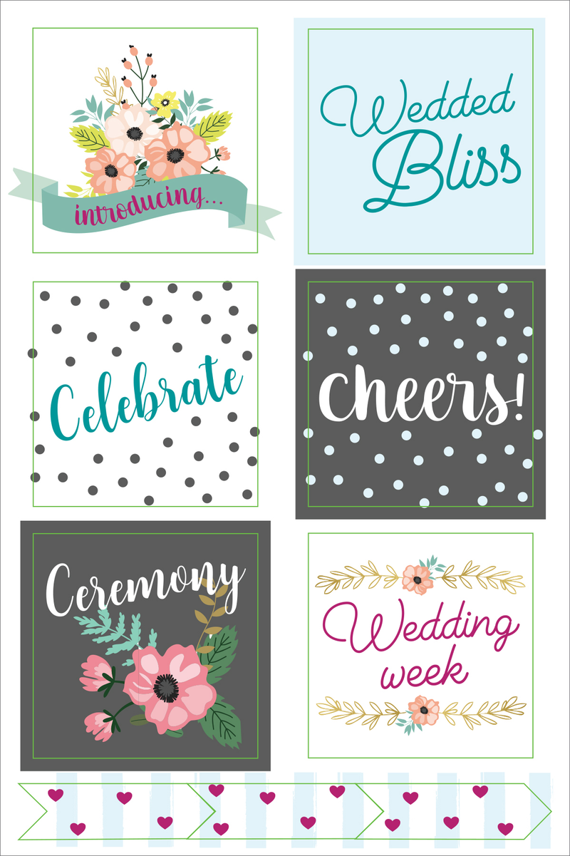 Essentials Wedding Planner Stickers