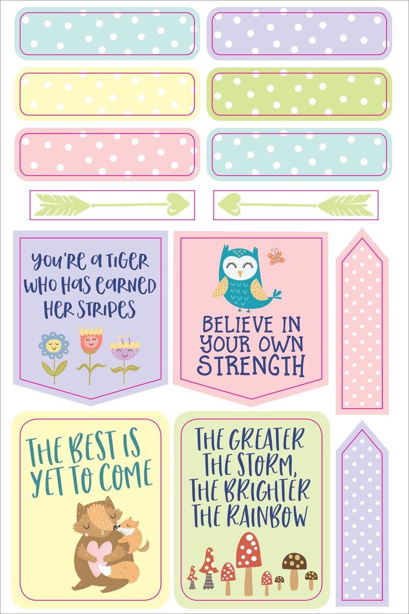 Essentials Pregnancy &amp; Baby Planner Stickers