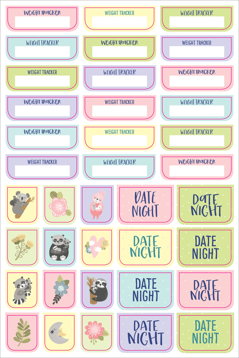 Essentials Pregnancy &amp; Baby Planner Stickers