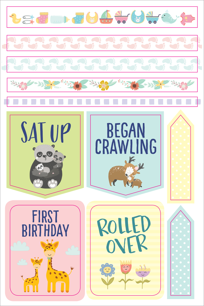 Essentials Pregnancy &amp; Baby Planner Stickers