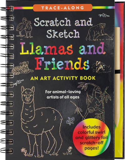 Llamas &amp; Friends Scratch &amp; Sketch