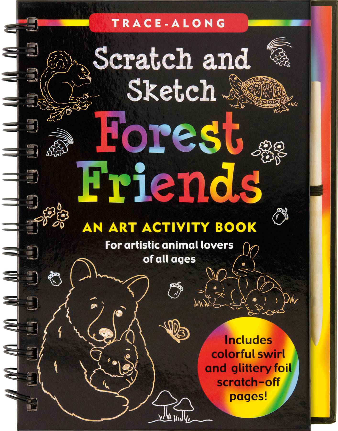 Scratch & Sketch Rain Forest (Trace Along) [Book]